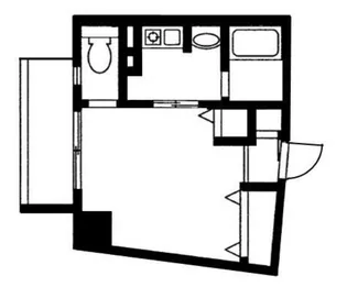 グロワール西大井【3階】の間取り