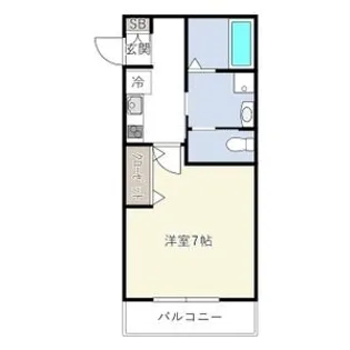 INOVE吉松EAST【3階】の間取り