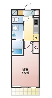 ルオージア【1階】の間取り