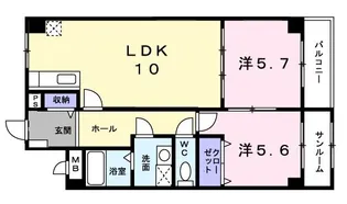 アクティブ・リーフII【3階】の間取り