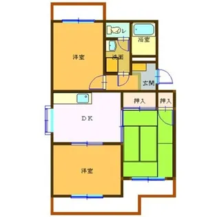 フェニックスマスダ【2階】の間取り