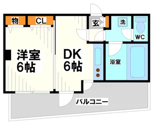 ライオンズマンション浅草寿町【8階】の間取り