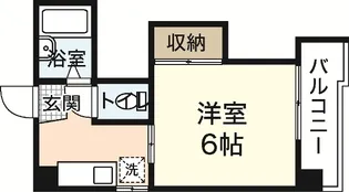 中央松屋ビル【3階】の間取り