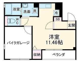 Grand ete【1階】の間取り