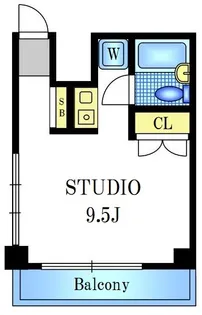 ストークプラザ駒込【10階】の間取り