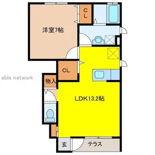 フレーズI、II【1階】の間取り