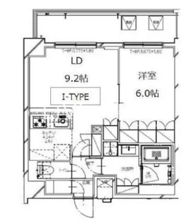 S-RESIDENCE月島【7階】の間取り