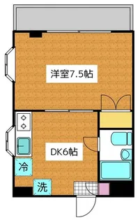 あけぼのSSビル【2階】の間取り