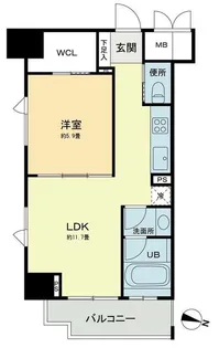 ベルファース本郷弓町【8階】の間取り