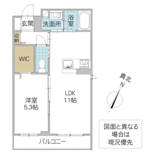 ヴィアソーレ【1階】の間取り