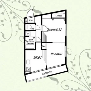 タックビルIII【2階】の間取り