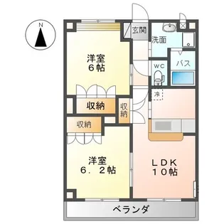 ベルステージ【3階】の間取り