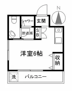 サン・アマノ上高田【2階】の間取り