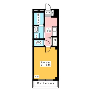 グラニート・テン A【2階】の間取り