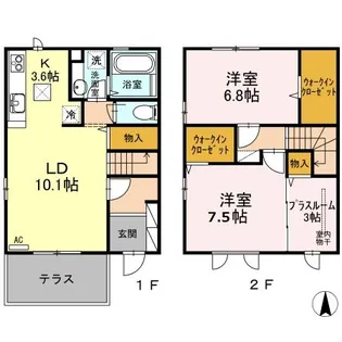 シェリエの間取り