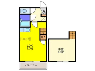 ジュネス小笹の間取り