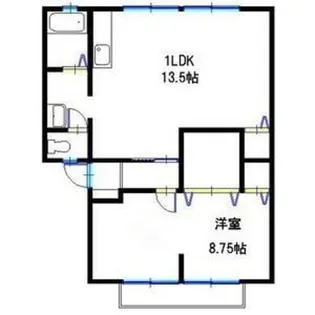 ハイツサンライフ【2階】の間取り