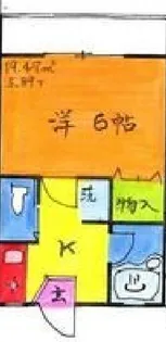 コーポ幸運【2階】の間取り