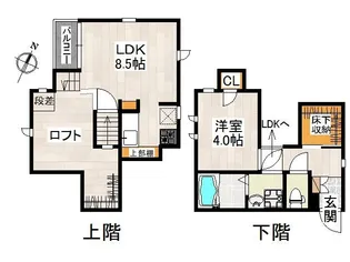 CB弥生フィオーレ【1階】の間取り
