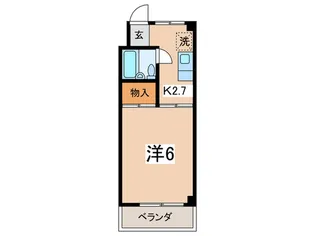 サニーコーポ【2階】の間取り