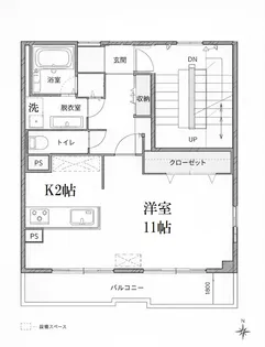 NANA南大塚【2階】の間取り