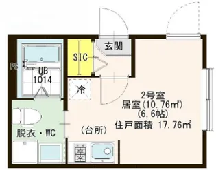 Starlight Home【1階】の間取り