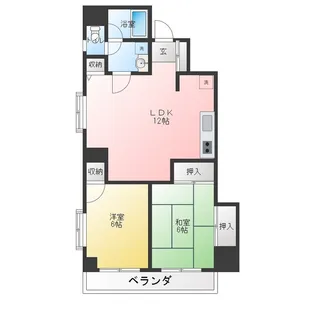 グリーンヒル文京【9階】の間取り