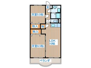 グランデュール原町【3階】の間取り