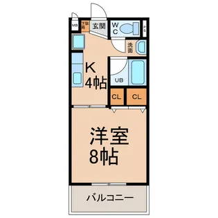 サンボナール A・B棟の間取り
