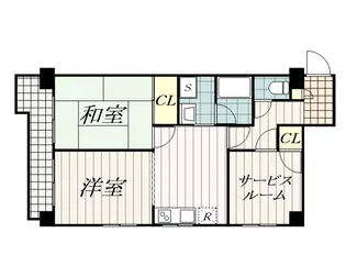 MSマンション蘇我【3階】の間取り