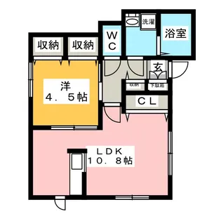 ジュウェル鎌倉参番館【1階】の間取り