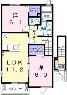 フローラ ボニータ【2階】の間取り