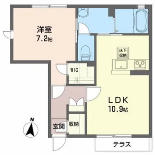 ショコラーデ【1階】の間取り