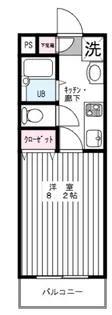 コンコルディア トウキョウ ウエスト【2階】の間取り