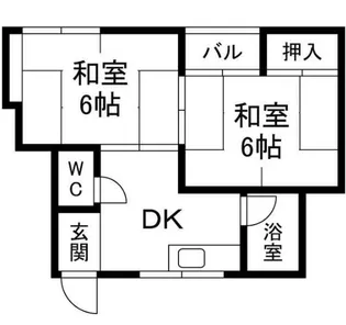 プレアール香ヶ丘【2階】の間取り