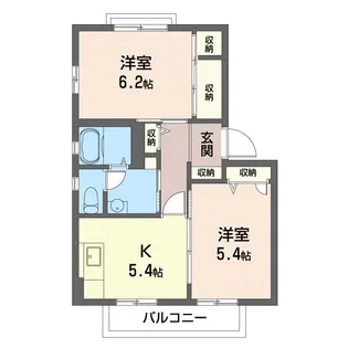 相生ハイツ【2階】の間取り