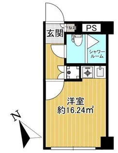 ライオンズマンション明石町【7階】の間取り