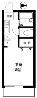 ジベ成城2【2階】の間取り