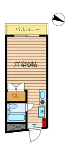 モンテッソーリ駒沢【2階】の間取り