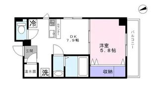 ラフィーヌ上池袋【3階】の間取り