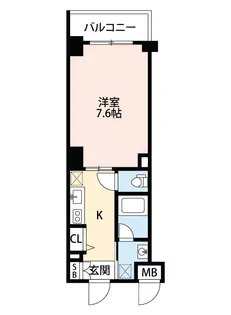 Tatooine千里山【4階】の間取り
