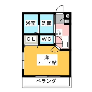 シー・ハイル【3階】の間取り