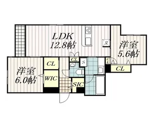 GREENCREST【1階】の間取り