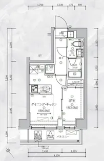ヴォーガコルテ横濱市ヶ尾【5階】の間取り