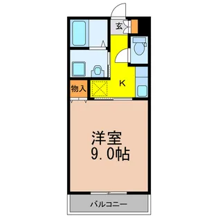 エソール峰【1階】の間取り