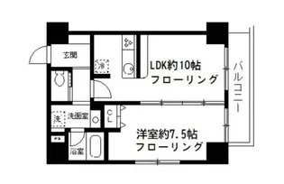 リオヴェルジュ【3階】の間取り