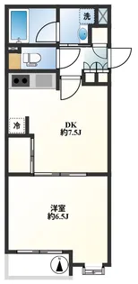 CASA GRACIA(カーサグラシア)【2階】の間取り