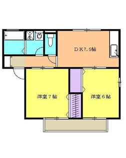 グランドゥール【2階】の間取り