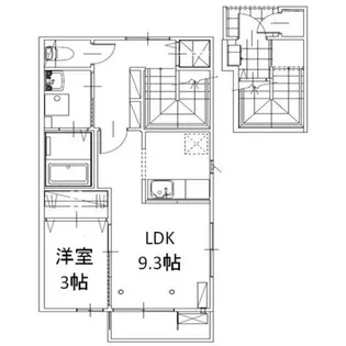 ルシエールII【2階】の間取り
