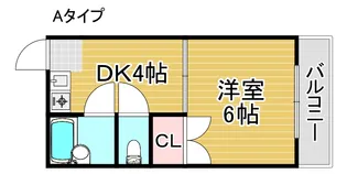 ハイツローズ【2階】の間取り